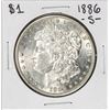 Image 1 : 1886-S $1 Morgan Silver Dollar Coin