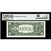 Image 2 : 1957 $1 Silver Certificate STAR Note Fr.1619* PMG Gem Uncirculated 66EPQ