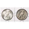Image 2 : Lot of 1922-S & 1923-S $1 Peace Silver Dollar Coins