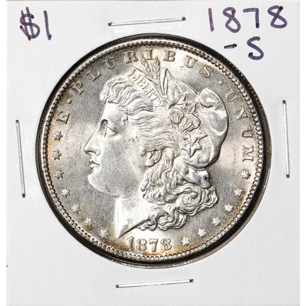 1878-S $1 Morgan Silver Dollar Coin