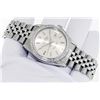 Image 3 : Rolex Mens Stainless Steel Silver Index Diamond Datejust Wristwatch