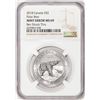 Image 1 : 2018 Canada $2 Polar Bear Silver Coin NGC Mint Error Reverse Struck Thru MS69
