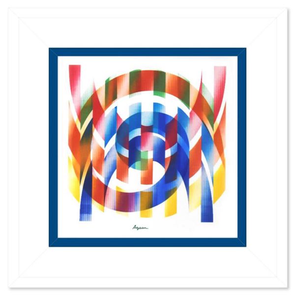 Yaacov Agam Limited Edition Mixed Media on Board