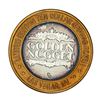 Image 2 : .999 Silver Golden Nugget Las Vegas, Nevada $10 Casino Limited Edition Gaming Token