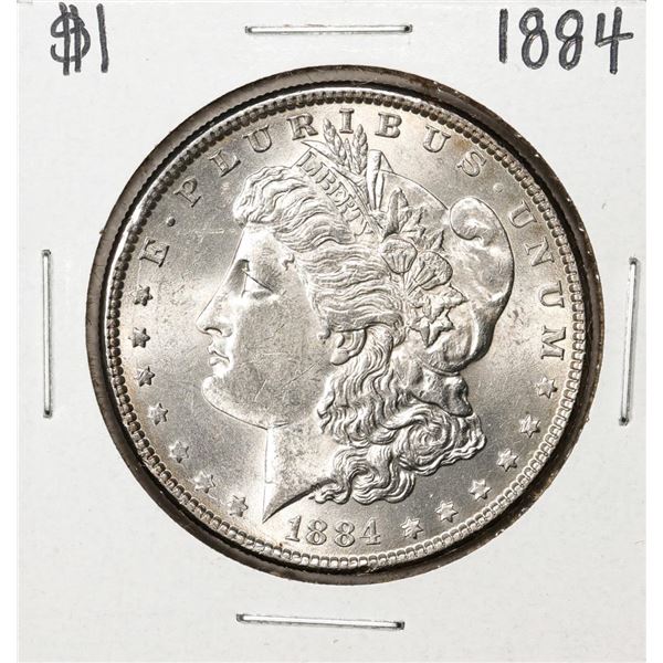1884 $1 Morgan Silver Dollar Coin