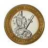 Image 1 : .999 Silver Excalibur Las Vegas, NV $10 Casino Limited Edition Gaming Token