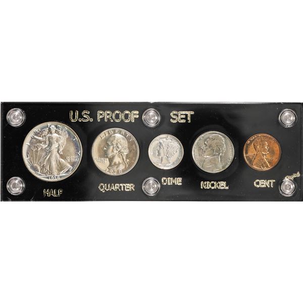 1938 (5) Coin Proof Set