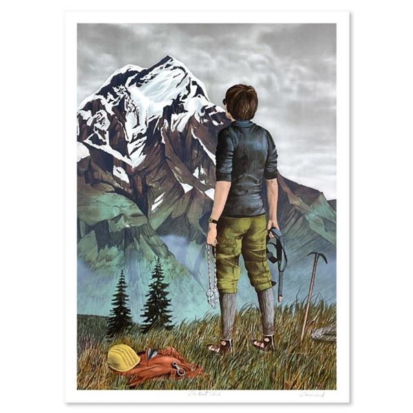 Tom Wood "The Next Climb" Limited Edition Lithograph on Paper