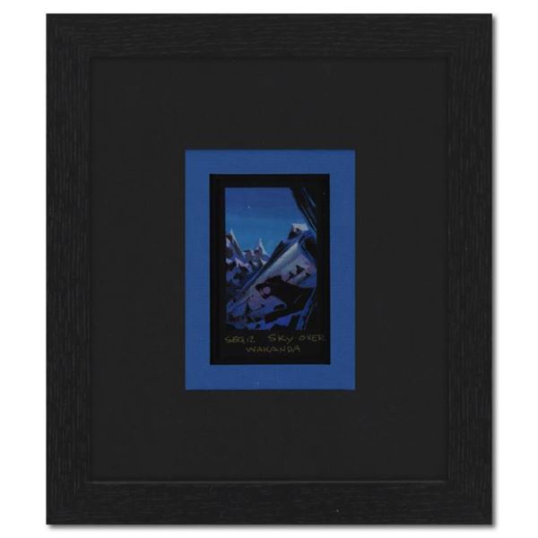 Marvel Comics "Seq 12 Sky Over Wakanda" Original Mixed Media on Paper