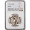 Image 1 : 1923-S Walking Liberty Half Dollar Coin NGC VF20