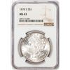 Image 1 : 1878-S $1 Morgan Silver Dollar Coin NGC MS63