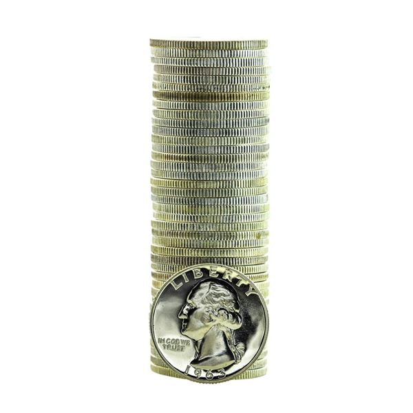 Roll of (40) Proof 1963 Washington Quarter Coins