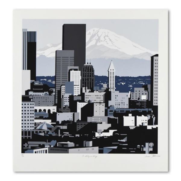 Armond Fields (1930-2008) "Study in Grey" Limited Edition Serigraph on Paper