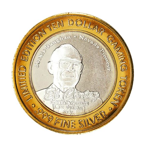 .999 Silver El Cortez Hotel and Casino $10 Limited Edition Gaming Token