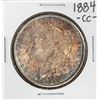 Image 1 : 1884-CC $1 Morgan Silver Dollar Coin Amazing Toning