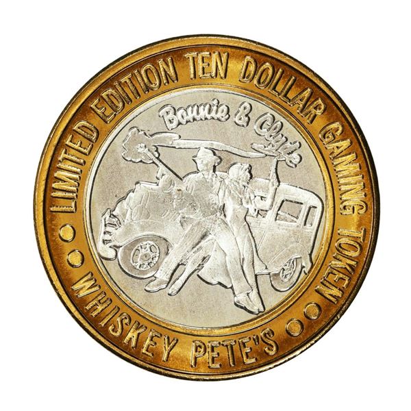 .999 Silver Whiskey Pete's Casino Primm, Nevada $10 Limited Edition Gaming Token