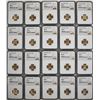 Image 3 : Lot of (10) 2015 & (10) 2016 $5 American Gold Eagle Coins NGC MS69