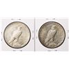 Image 2 : Lot of (2) 1926-S $1 Peace Silver Dollar Coins