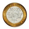 Image 2 : .999 Silver Bally's Las Vegas, Nevada $10 Casino Limited Edition Gaming Token