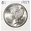 Image 1 : 1927 $1 Peace Silver Dollar Coin