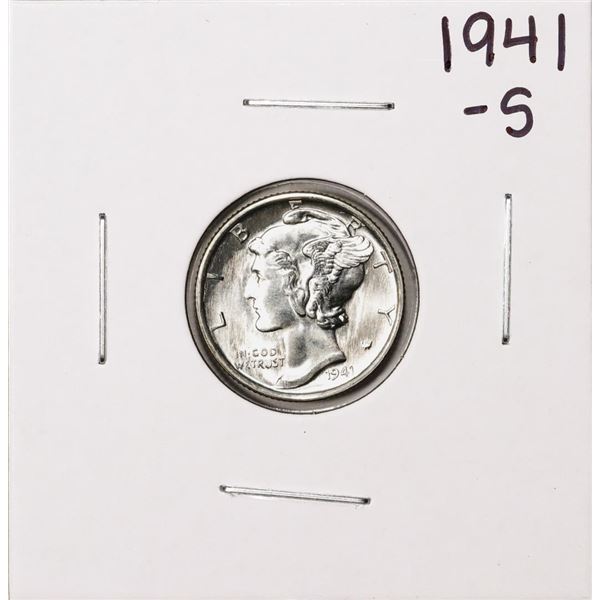 1941-S Mercury Dime Coin