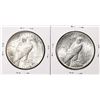 Image 2 : Lot of 1922-S & 1923-S $1 Peace Silver Dollar Coins