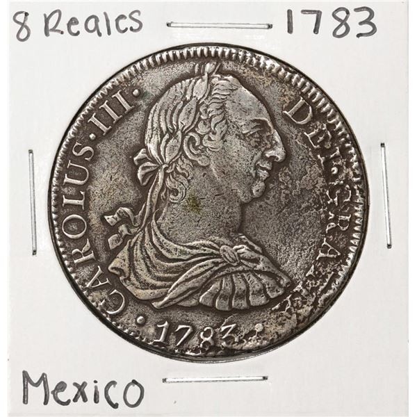 1783 Mexico 8 Reales Shipwreck Coin