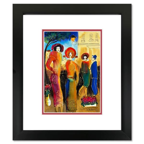 Moshe Leider Original Mixed Media on Paper