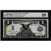 Image 1 : 1899 $1 Black Eagle Silver Certificate Fr.236 PMG Very Fine 20