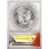 Image 2 : 2012-W Burnished $1 American Silver Eagle Coin ANACS SP70