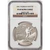 Image 1 : 1991-P $1 Proof Korean War Commemorative Silver Dollar Coin NGC PF69 Ultra Cameo