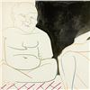 Image 2 : After Pablo Picasso (1881-1973) "Human Comedy (27.1.54.I)" Print Lithograph on Paper