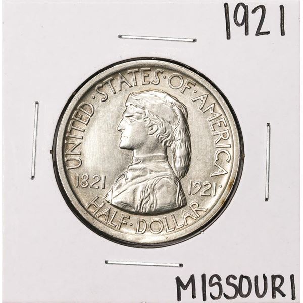 1921 Missouri Centennial Commemorative Half Dollar Coin