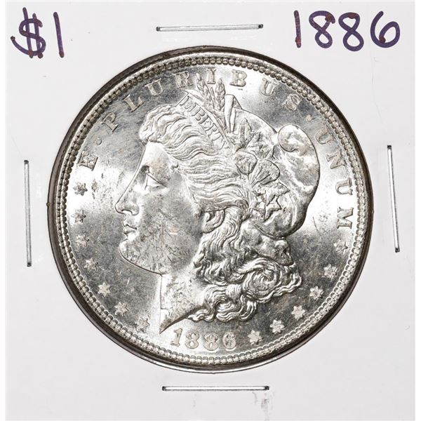 1886 $1 Morgan Silver Dollar Coin