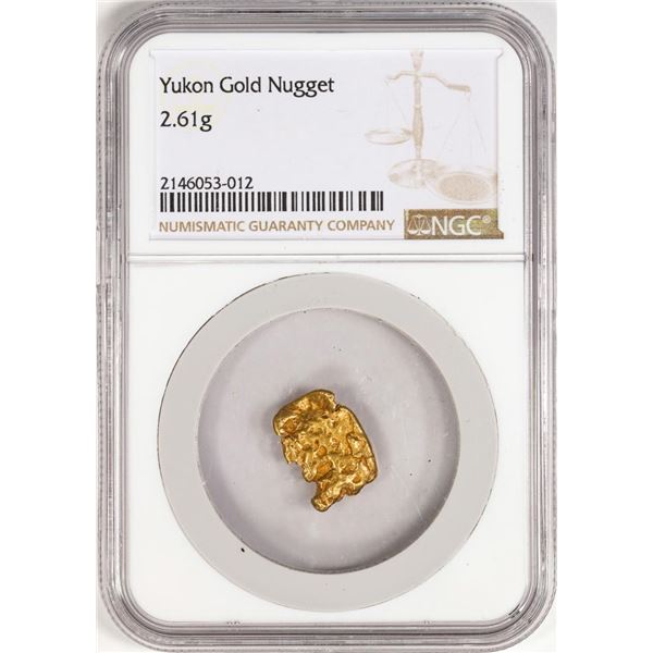 2.61 Gram Yukon Gold Nugget NGC Graded