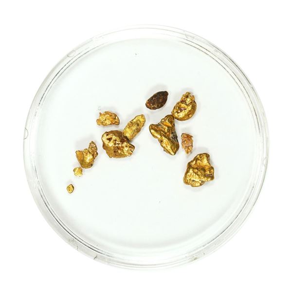 Lot of Yukon Gold Nuggets 2.16 Grams Total Weight