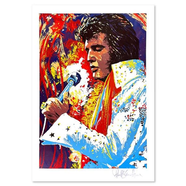 Paul Blaine Henrie (1932-1999) "Elvis" Limited Edition Serigraph on Paper