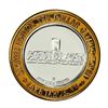 Image 2 : .999 Fine Silver Harvey's Resort Lake Tahoe, Nevada $10 Limited Edition Gaming Token