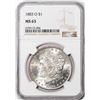 Image 1 : 1883-O $1 Morgan Silver Dollar Coin NGC MS63