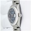 Image 4 : Rolex Ladies Midsize Stainless Steel Blue Roman Datejust Wristwatch