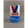 Image 1 : Vintage Valvoline 2 Cycle Motor Oil Quart, Full