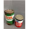 Image 2 : Chevron Motor Oil Quart & ATF Pint, Both Empty