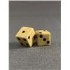 Image 1 : Pair Of Antique 1900 Bone Dice