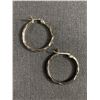 Image 1 : Nice Quality Sterling Hoop Earrings