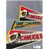 Image 2 : Vintage Vancouver Grizzlies/Canucks Pennants (3)