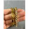 Image 2 : 4 Vintage Bangles, 2 are Marked Monet