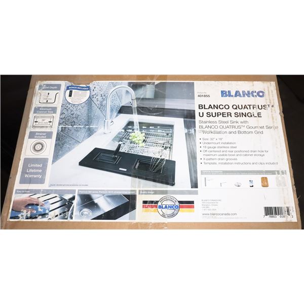 BLANCO STAINLESS STEEL SINK WITH BLANCO