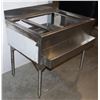 Image 2 : STAINLESS STEEL RESTAURANT MODIFIED TABLE