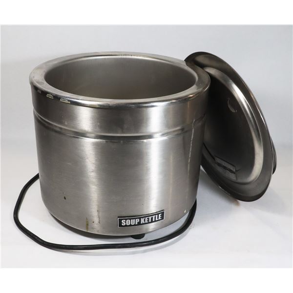 SOUP WARMER WITH TWO LIDS, NO INSERTS