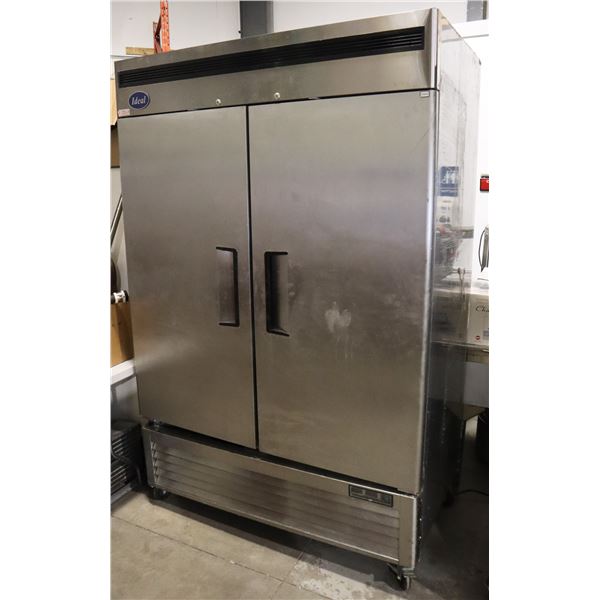 *BAILIFF SEIZURE* IDEAL REACH IN STAINLESS STEEL ~TESTED, WORKING~